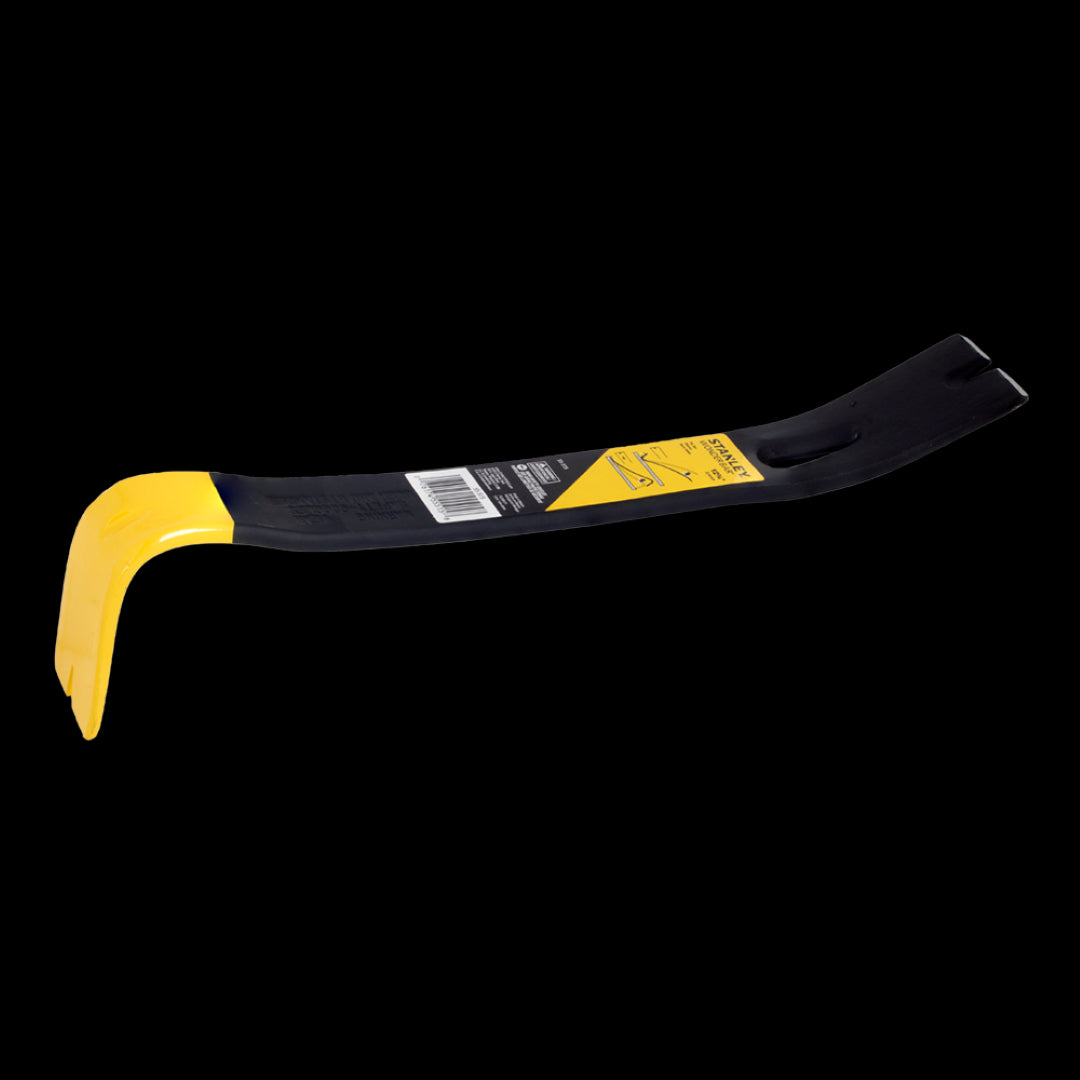 STANLEY 325mm Wonder Bar: a multifunctional pry bar for pulling nails, prying surfaces, and lifting objects with ease.