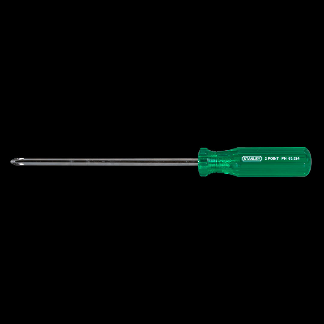 STANLEY Phillips Screwdriver 150mm with PH2 head, ergonomic handle for comfort and efficiency in driving screws.