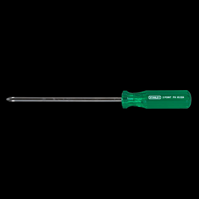 STANLEY Phillips Screwdriver 150mm with PH2 head, ergonomic handle for comfort and efficiency in driving screws.