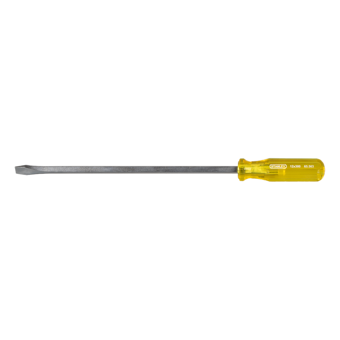 STANLEY Slot Sq. Shank Screwdriver (300mm x 12mm)