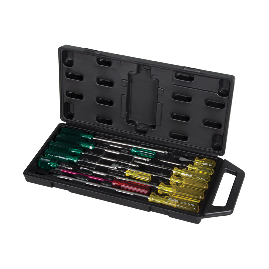 STANLEY Acetate Screwdriver Set - 14pc