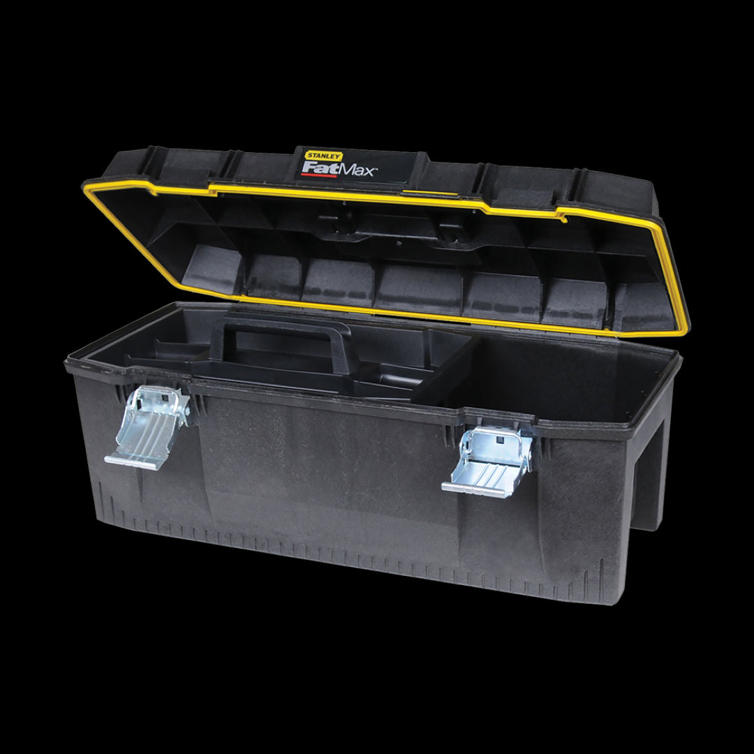 STANLEY 710mm Fatmax Foam Tool Box with durable design, thick padding, and ergonomic handle for optimal tool organization.