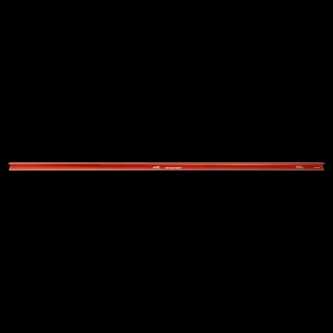 SWANSON 1800mm Savage No-Slip Straight Edge in orange, featuring durable aluminum, no-slip backing, and precision measurements.