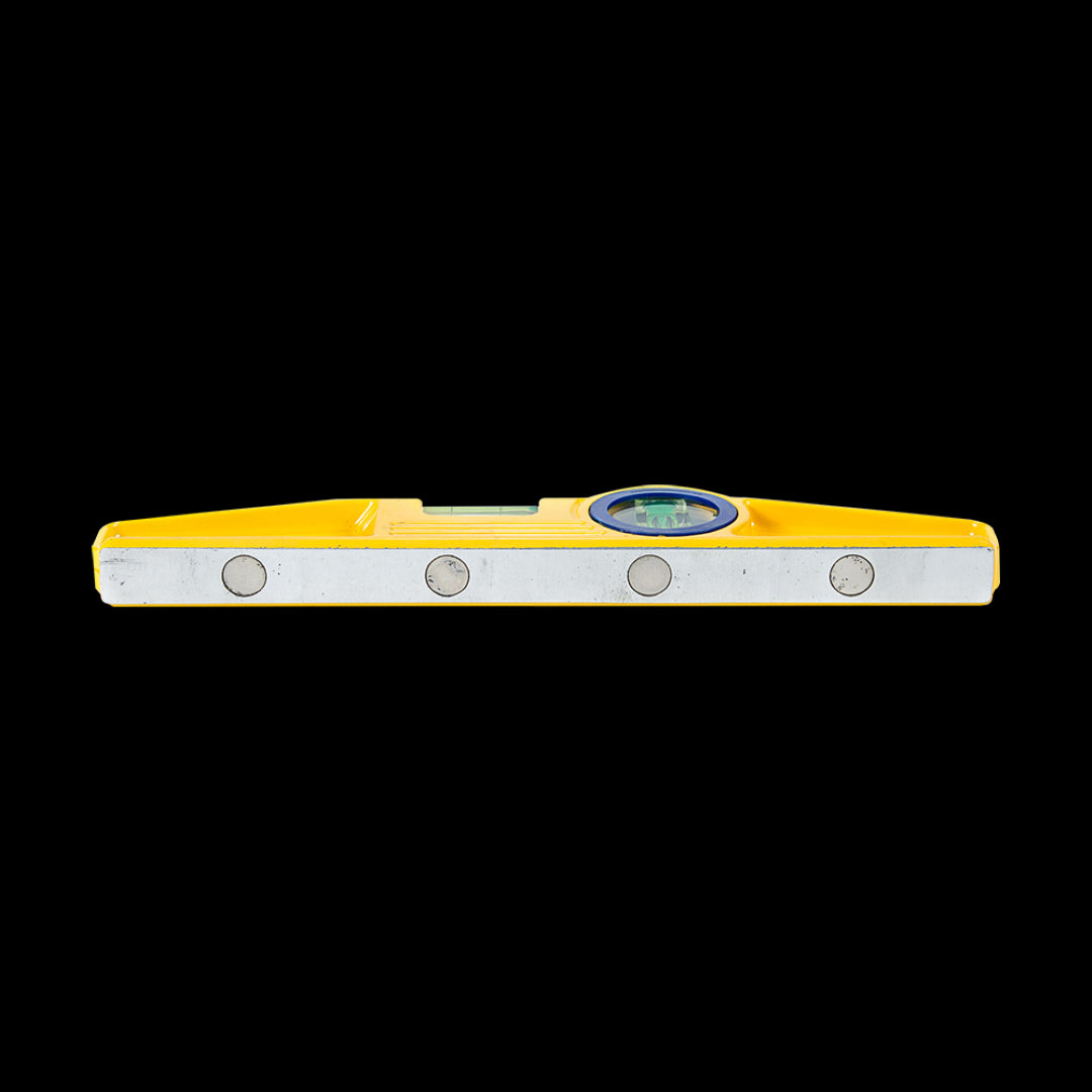 Swanson 250mm Pro-Cast Magnetic Torpedo Level with strong magnets, durable aluminum, and precision vials for accurate leveling.