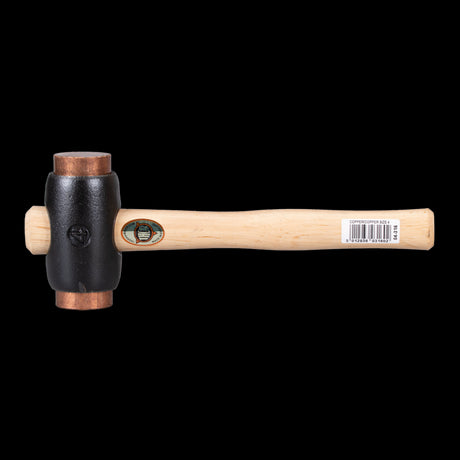 THOR 50mm Copper Hammer with durable copper face for minimal surface damage and powerful impacts, ideal for metalworking and carpentry.