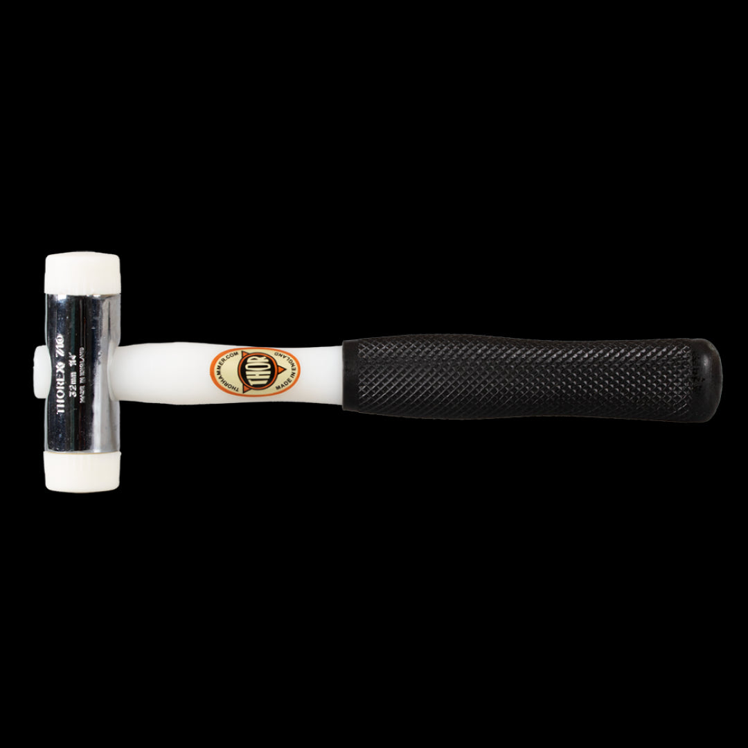 THOR 32mm Thorex Nylon Hammer with durable nylon faces for precision striking; ideal for careful applications and easy face replacement.