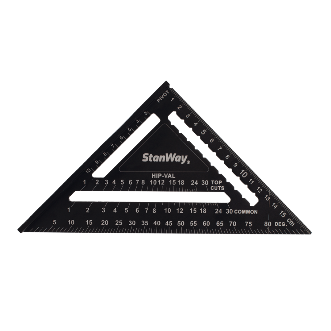 STANWAY 180mm Aluminium Rafter Square