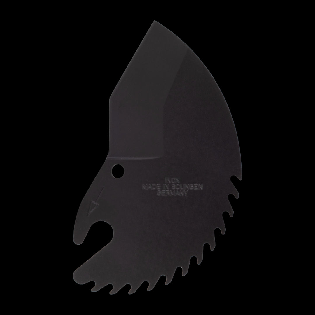 ZENTEN Replacement Blade for ZE5042-1, stainless steel, efficient for cutting plastic and multilayer pipes.