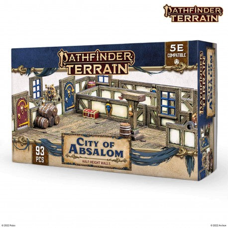 Dungeons & Lasers: Half-Height Walls - Pathfinder Terrain: City Of Absalom