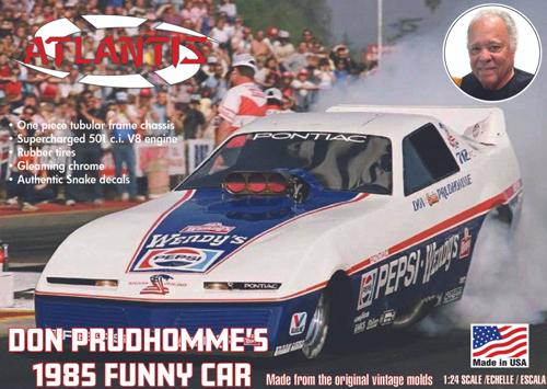 Plastic Kitset - 1/245 DonPrudhomme 85 FunnyCar