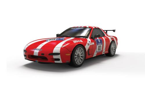 Slot Car - Mazda RX7 Nurburging 24 2007
