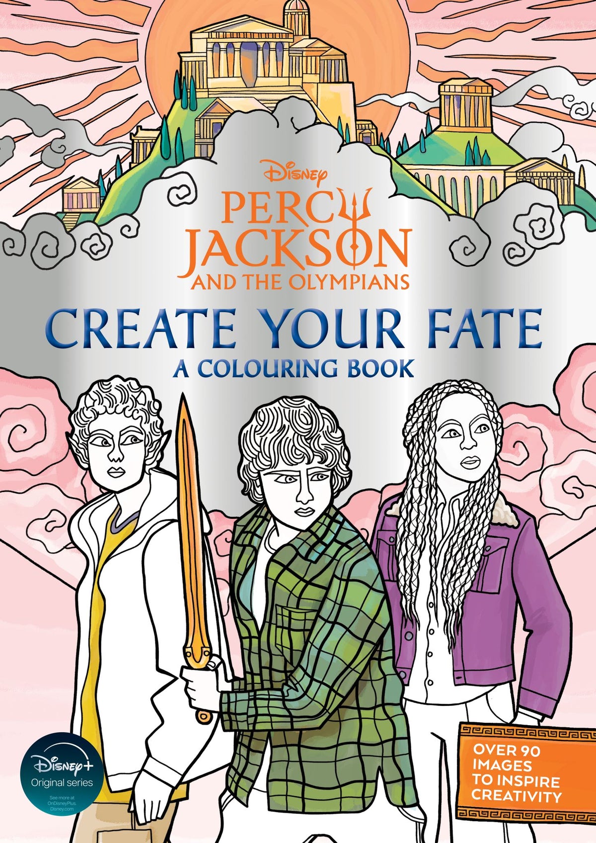 Percy Jackson and the Olympians: Create Your Fate: A Colouring Book