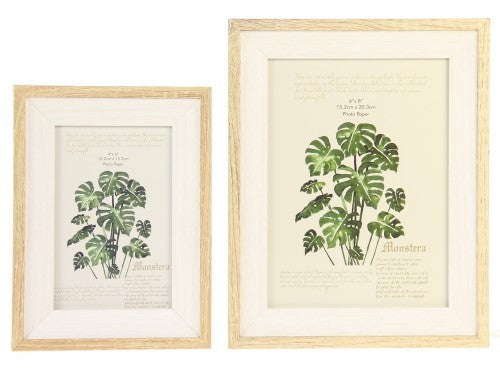 Photo Frame - Trudy MDF 2 Tone Frame - Set of 2