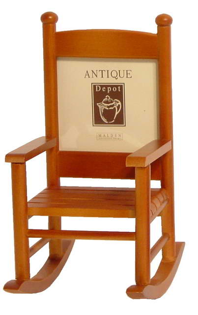 Photo Frame Rocking Chair 19cm