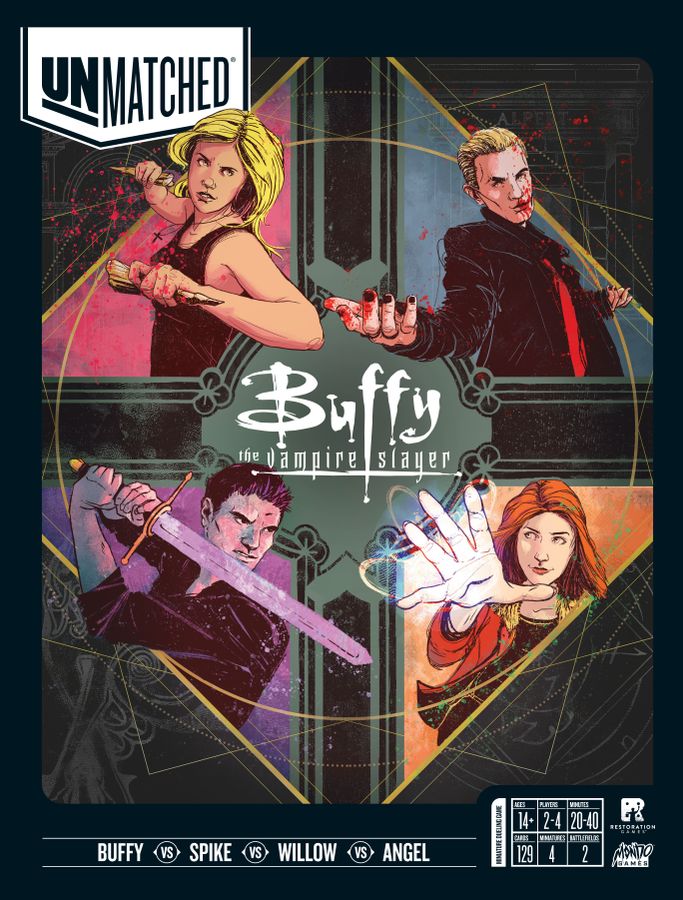 Unmatched Buffy the Vampire Slayer - Board Game