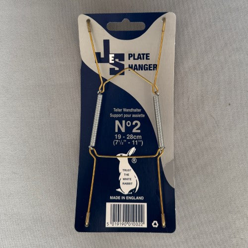 Jes Plate Hanger - Brass (19-28cm)