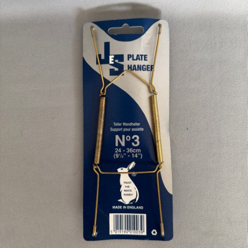 Jes Plate Hanger - Brass (24-36cm)
