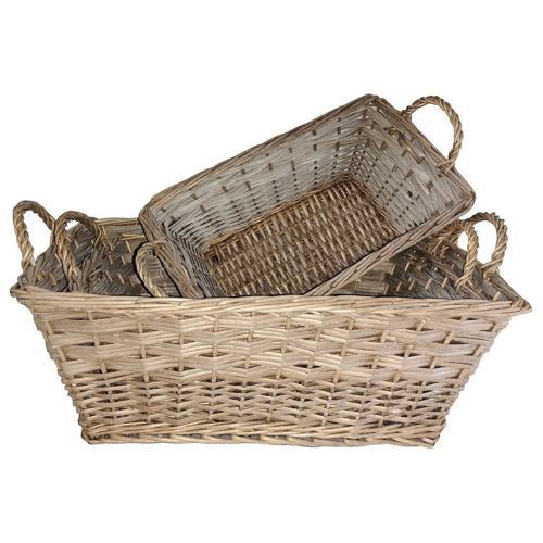 Parisian Flea Market Basket Set of 3