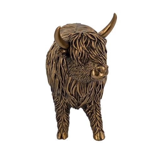 Highland Cattle Decorative Statue