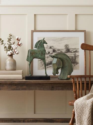 Decorative Horse Head Sculpture