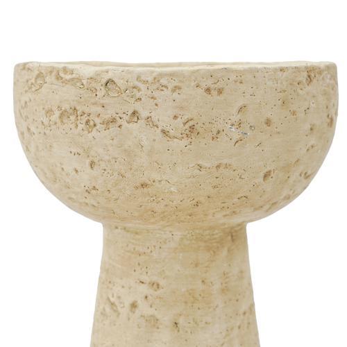 Concrete Pedestal Candle Holder
