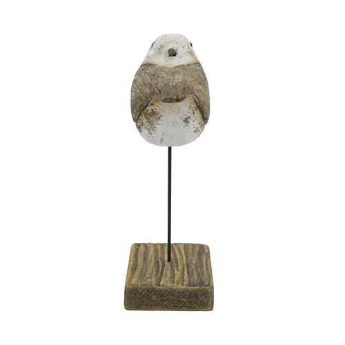 Wooden Seagull Coastal Ornament 180x68x200