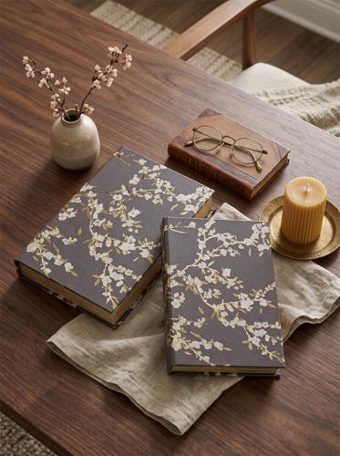 Decorative Book Storage Box Set of 2 - SE3139
