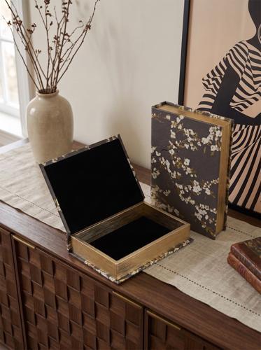Decorative Book Storage Box Set of 2 - SE3139