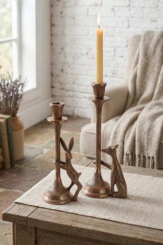 Rabbit Taper Candle Holder