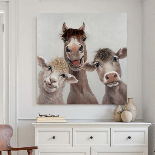 Bad Hair Day The Family Canvas Wall Art 800x800