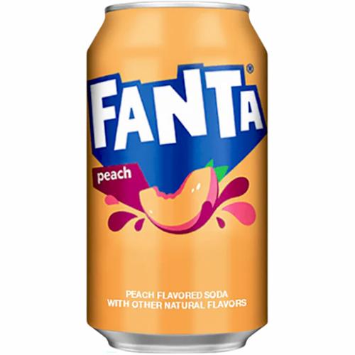 Fanta Peach 355ml - (Pack of 24)
