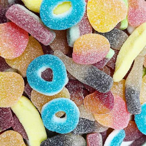 Kiwi Delights Sour Mix Gummy - 2kg Bag