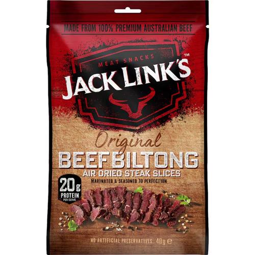 Jack Links Biltong Original 40g - (Pack of 10)