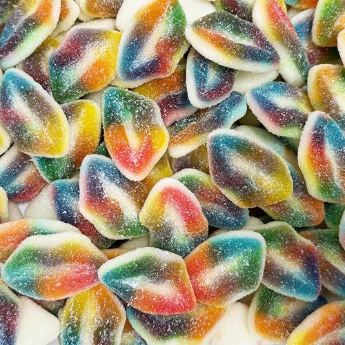 Dulceplus Sour Multicolour Lips - 2kg Bag