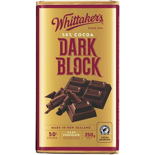 Whittakers Block Dark 250g - (Pack of 12)
