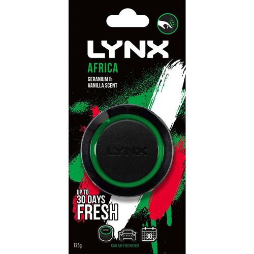 LYNX Car Air Freshener Africa - (Pack of 6)