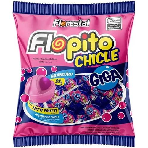 Flopito Lollipops Tutti Frutti 600g - (Pack of 24)