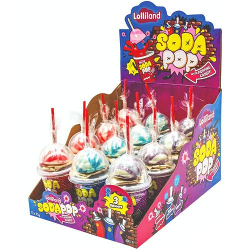 Lolliland Soda Pop 73g - (Pack of 12)