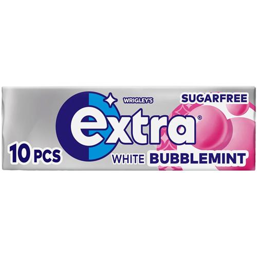 Wrigleys Extra White Bubblemint 14g - (Pack of 30)