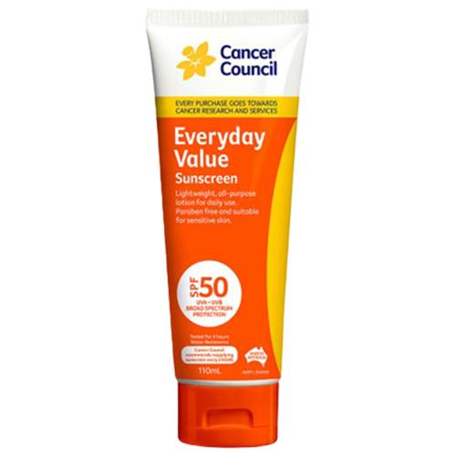 Cancer Council Everyday Value SPF50 110ml - (Pack of 5)