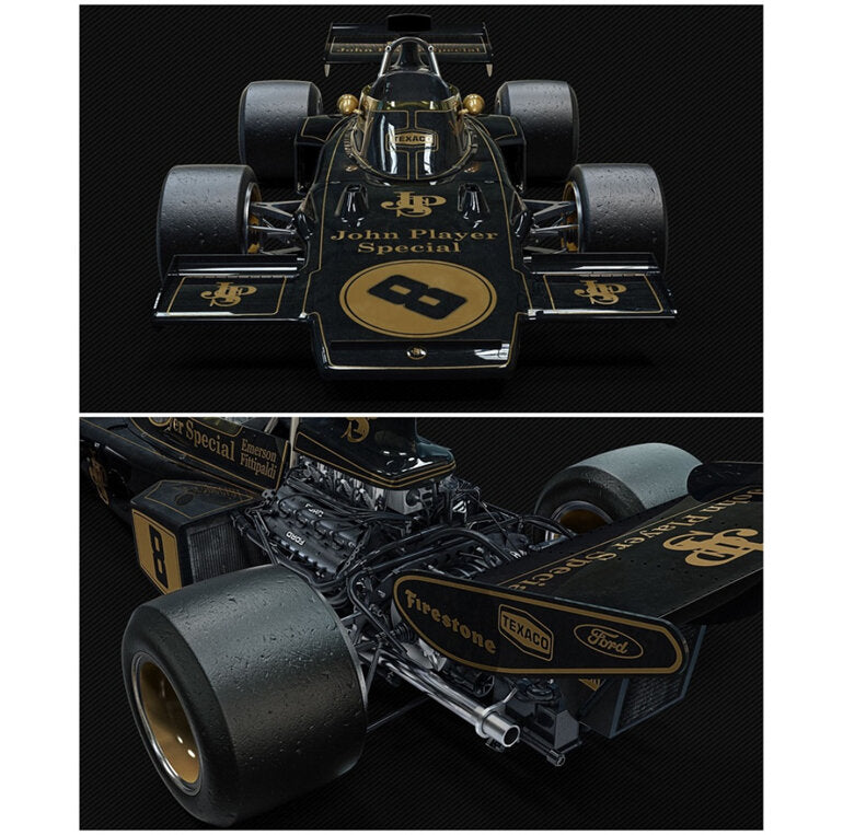Diecast Kitset - 1/ 8 Kit: F1 Lotus 72