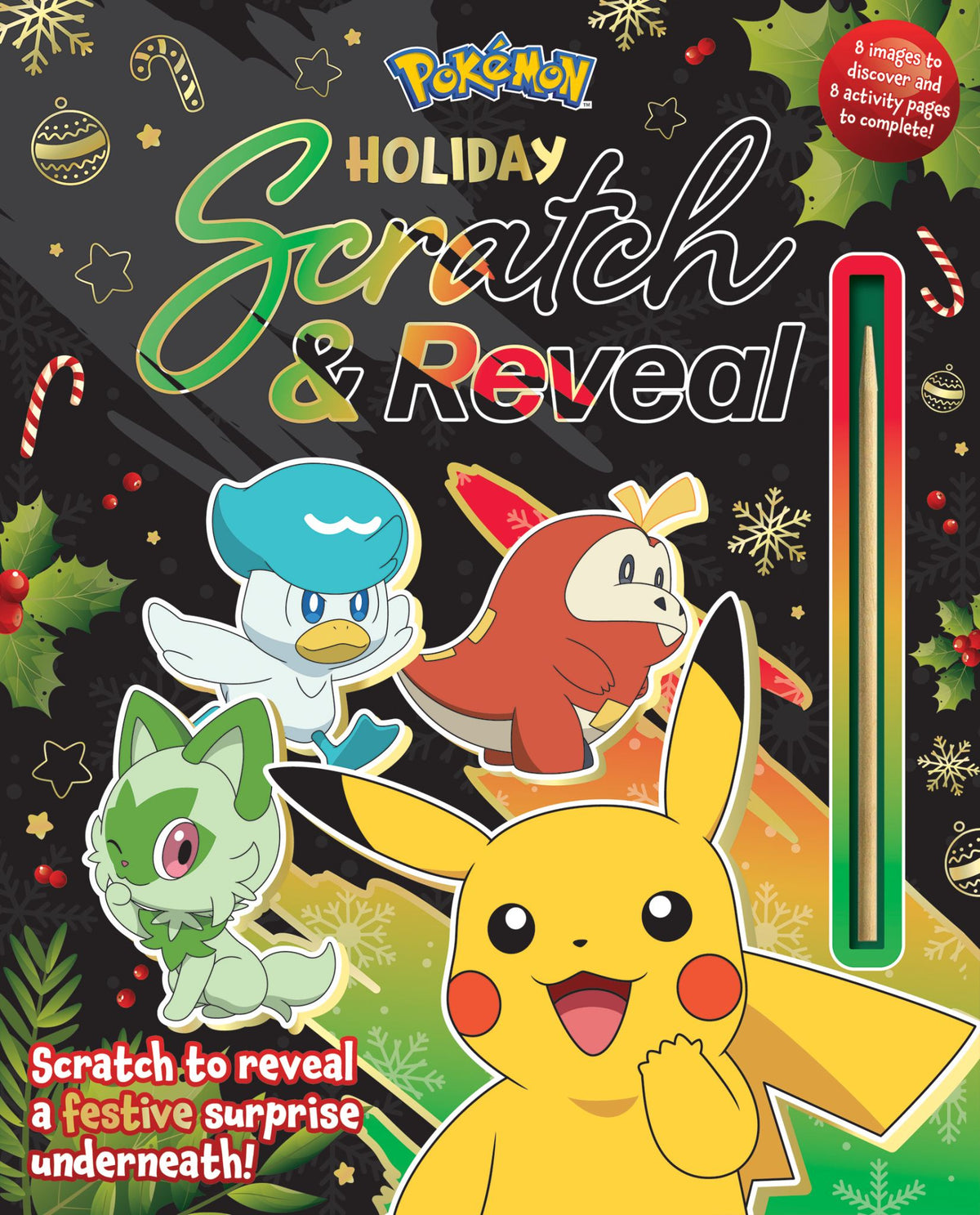 Pokémon Holiday: Scratch and Reveal ISBN 9781761812941