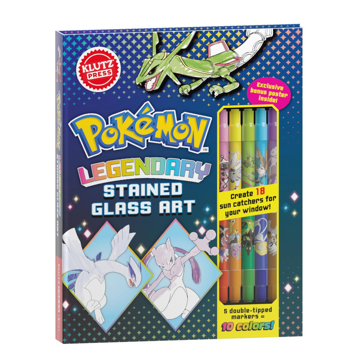 Pokémon: Legendary Stained Glass Art (Klutz Press)