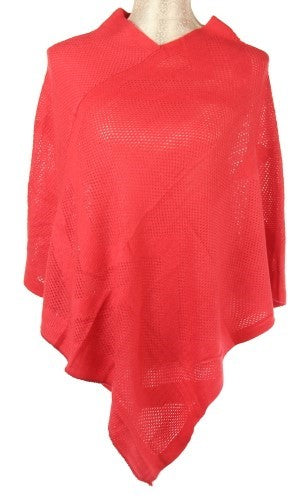 Valerie Sheer Poncho WATERMELON