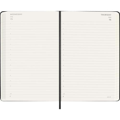 Moleskine Diary 18M Daily Hard Cover Large Black 2026/27