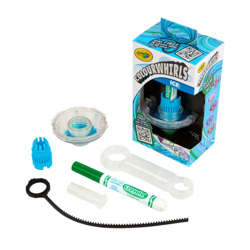 Crayola Colourwhirls Spin Art Toy Ice