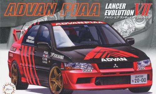 Plastic Kitsets - Fujimi - 1/24 Advan-P Mist Lncer Evo 7