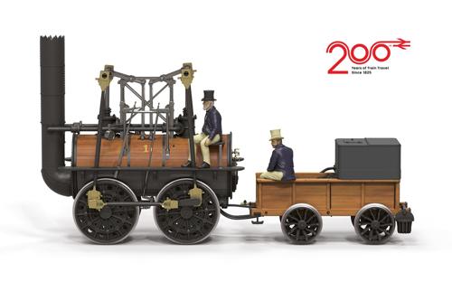 Hornby Trains - 200th Ann Loco Rocket Lion Pk