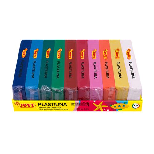 Jovi Modelling Clay 10 x 150gm Bars Assorted