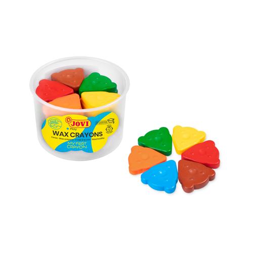 Jovi Wax Crayon Magic Bear Jar 30 Pieces